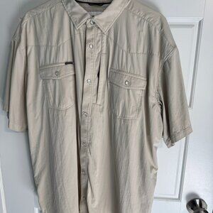 Poncho Men's Pearl Snap Western Shirt - XL